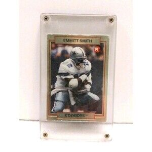 1990 Action Packed Rookie Update Emmitt Smith #34 football card #J601
